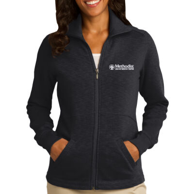 Methodist - Ladies Slub Fleece Full Zip Jacket Thumbnail